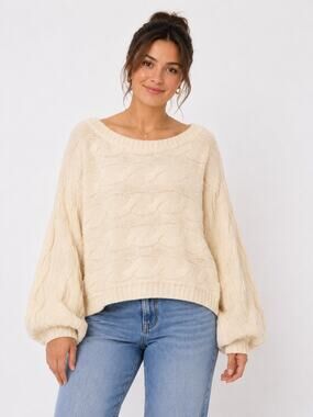 Cider Cream Sweater NWT